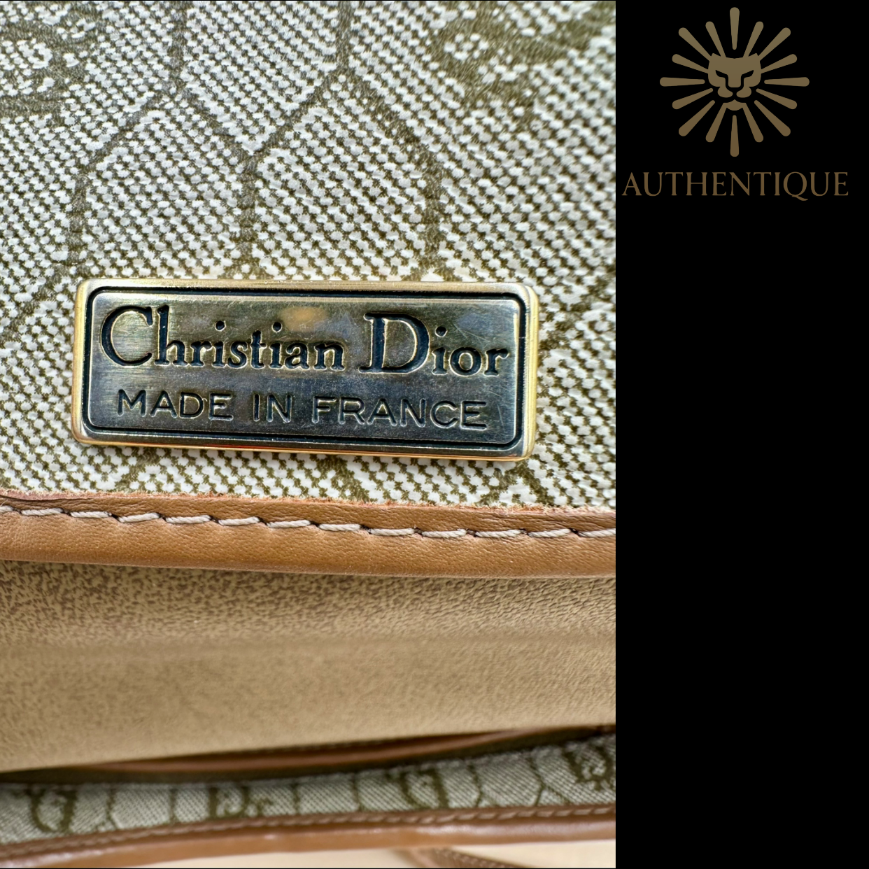 Christian Dior Vintage Honeycomb Crossbody Bag | Shop Authentique Lux