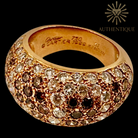 Cartier Bombay Ring 18K yellow gold size 6 Cartier 52 pre-owned with original box I
Authentique Lux