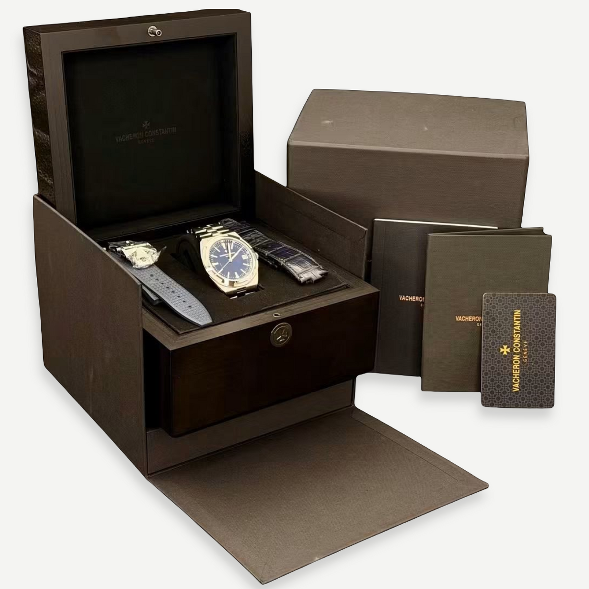 Vacheron Constantin Overseas 4500V/110A-B128, Blue Dial, 2022 | Shop Authentique Lux