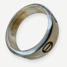 Cartier Love Ring, Classic 5.5mm, 18K White Gold, Size 55, Vintage | Shop Authentique Lux