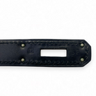 Hermès Kelly 28 Sellier, Noir Box Leather, PHW, Full Set, 2000 | Shop Authentique Lux