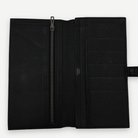 Hermès Béarn Long Wallet Alligator Leather in Noir with Aftermarket Natural Diamond H Clasp, X Stamp, 2021 | Shop Authentique Lux