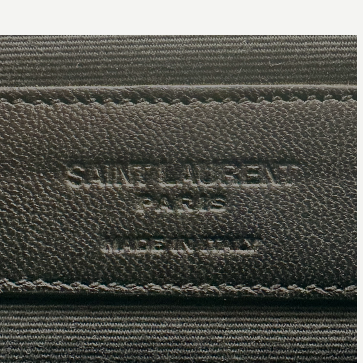 Saint Laurent Zip Portfolio, Black Leather, Silver Hardware, 2020 | Shop Authentique Lux