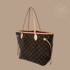 Louis Vuitton Monogram Neverfull w/ Pouch MM - Authentique Luxury | 100% Authentic Louis Vuitton Bag