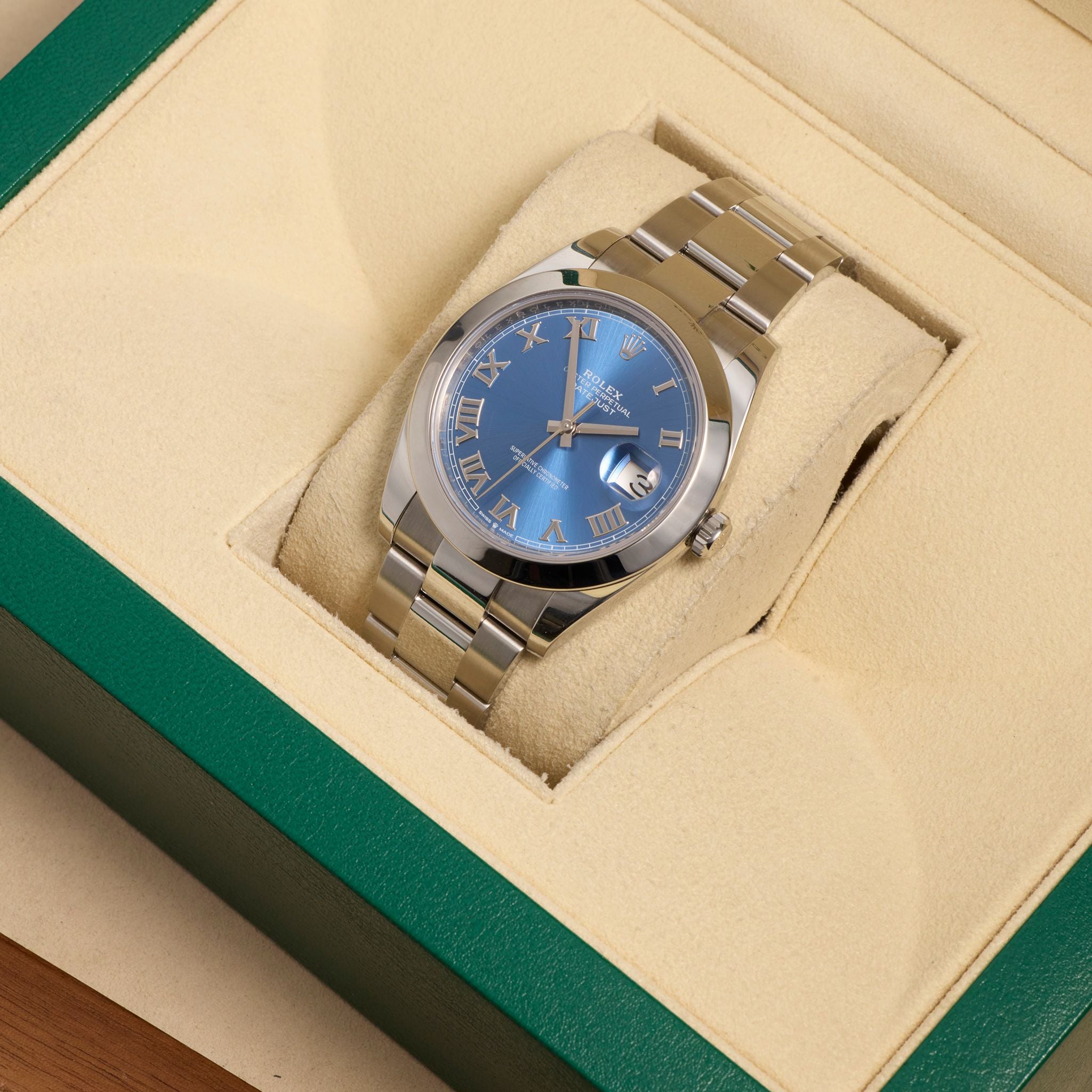 Rolex Datejust 41 126300, Oystersteel, Full Set, 2026 | Shop Authentique Lux