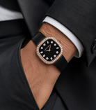 Tiffany & Co. Eternity 28mm Diamond Watch 18K Rose Gold | Shop Authentique Lux
