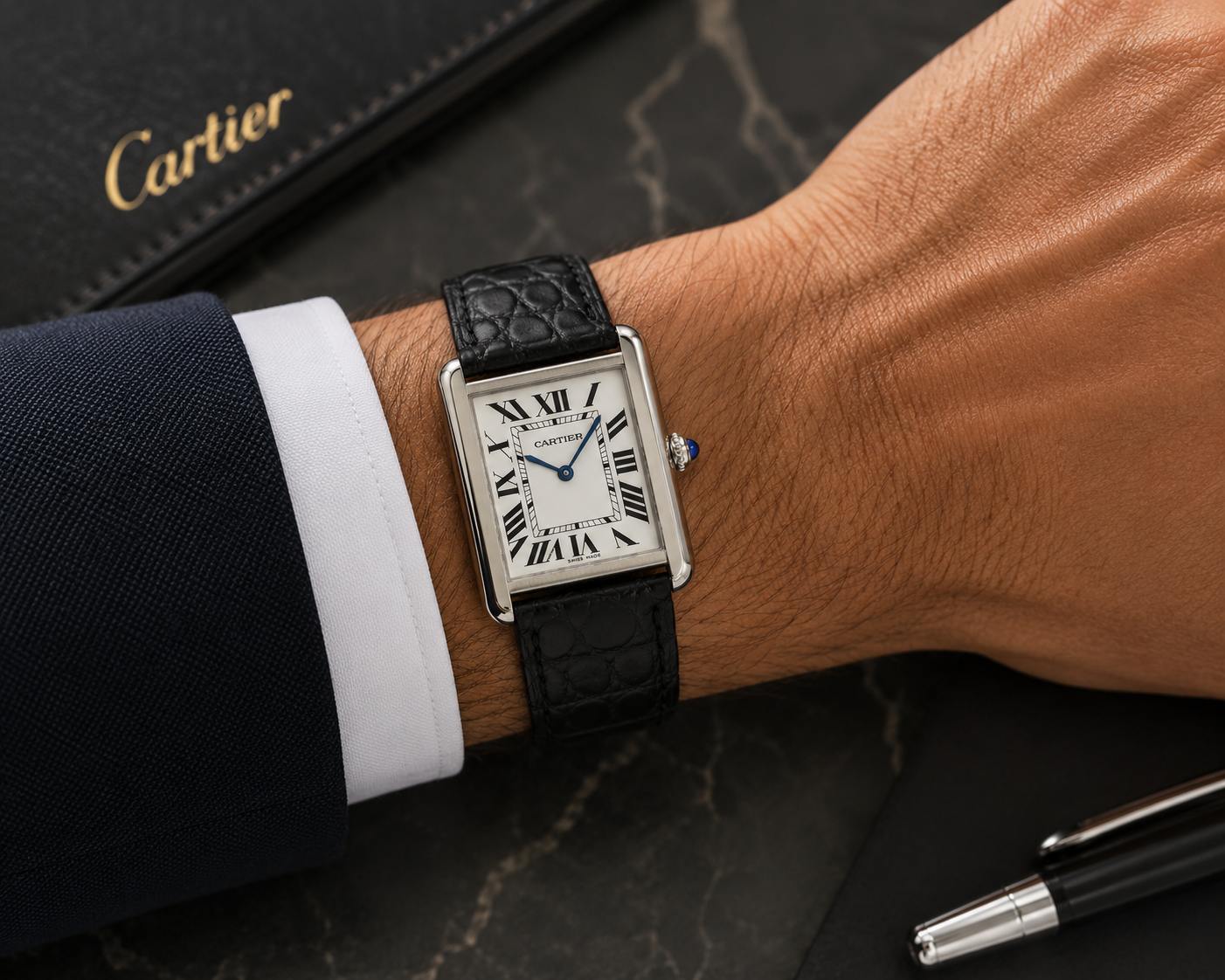 Cartier Tank Solo Ref. 2715 / W1018355 | Shop Authentique Lux