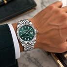 Rolex Datejust 36 126234, Green Dial, 18K White Gold Bezel, Full Set, 2025 | Shop Authentique Lux