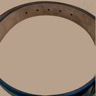 Gucci Ref. 277380 Skinny Black Leather Belt | Silver G Buckle | Size 80/32