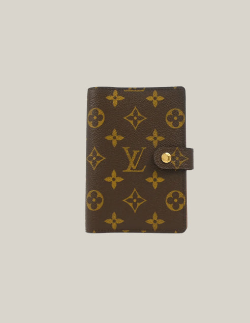 Louis Vuitton Monogram Small Ring Agenda - Authentique Luxury | 100% Authentic Louis Vuitton Bag