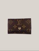 Louis Vuitton Monogram Coated Canvas 6 key Pouch - Authentique Luxury | 100% Authentic Louis Vuitton Bag