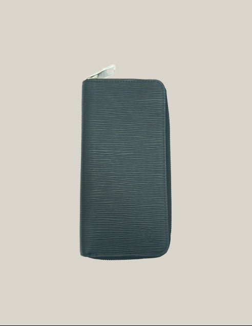 Louis Vuitton Green Epi Zippy Organizer Wallet - Authentique Luxury | 100% Authentic Louis Vuitton Bag