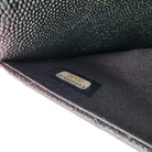 CHANEL Iridescent Green Caviar Wallet on Chain | Shop Authentique Lux