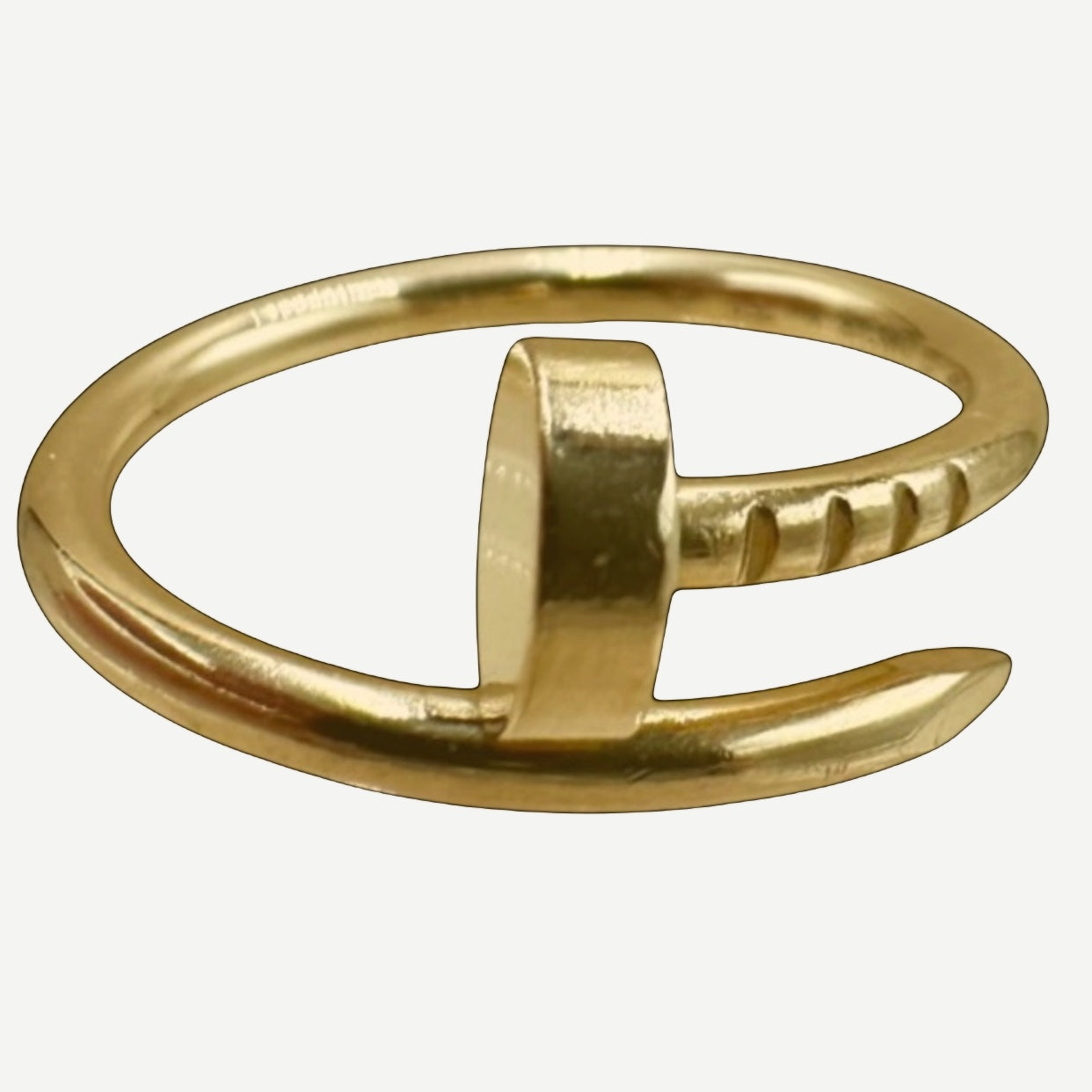 Cartier Juste un Clou Ring, Vintage, 18K Yellow Gold, Size 47 | Shop Authentique Lux