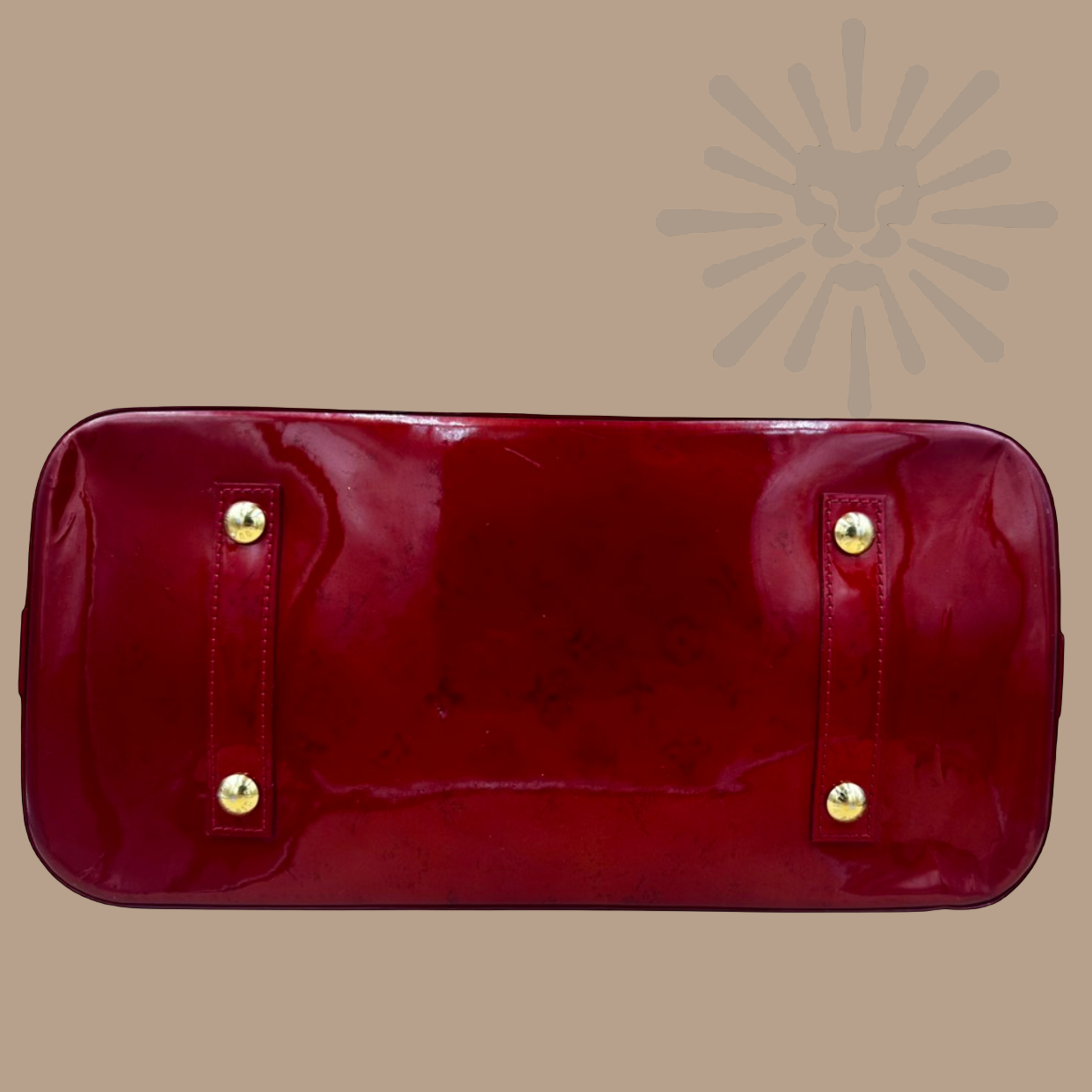 Louis Vuitton Vernis Patent Leather Alma GM - Authentique Luxury | 100% Authentic Louis Vuitton Bag