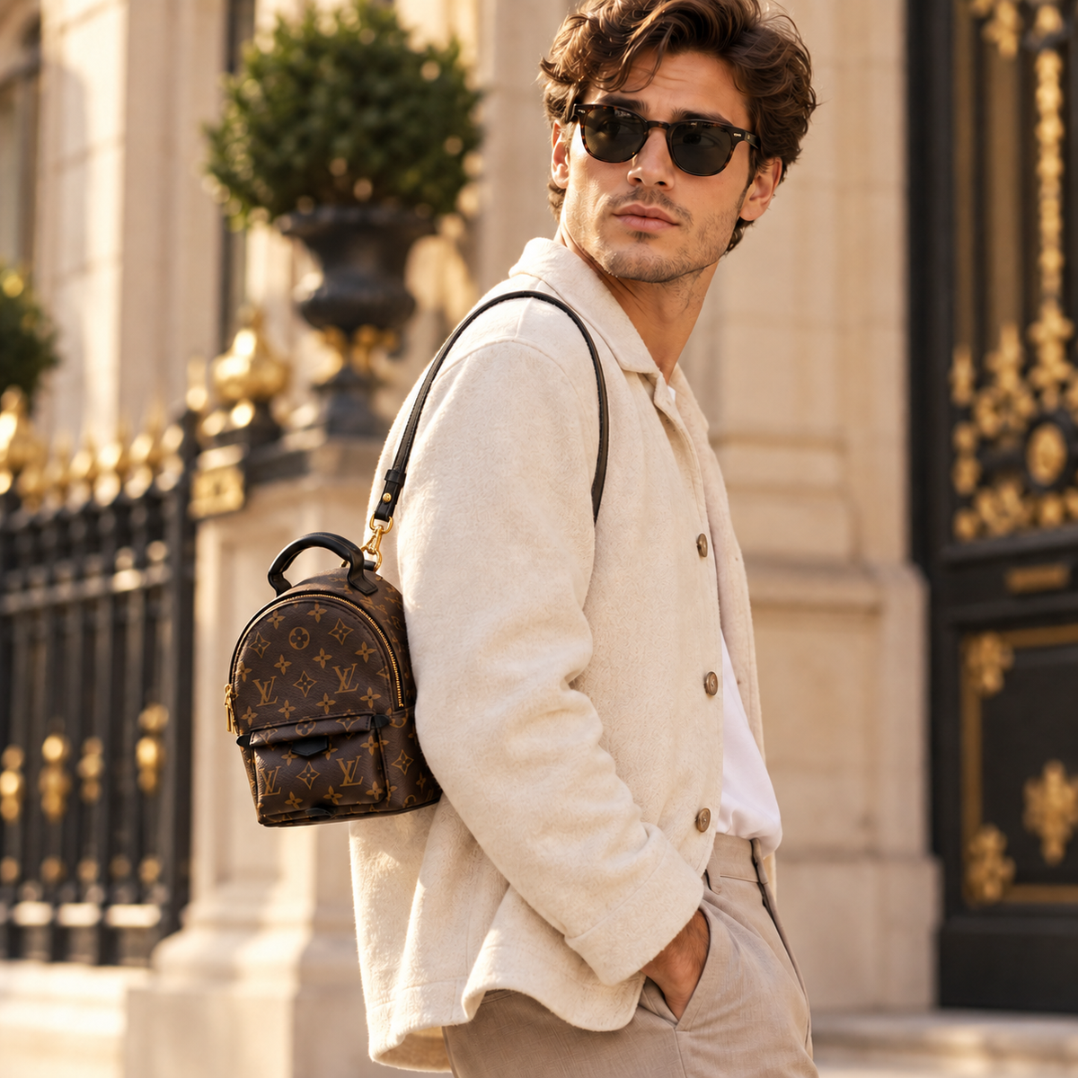 Louis Vuitton Palm Springs Mini Backpack | Shop Authentique Lux