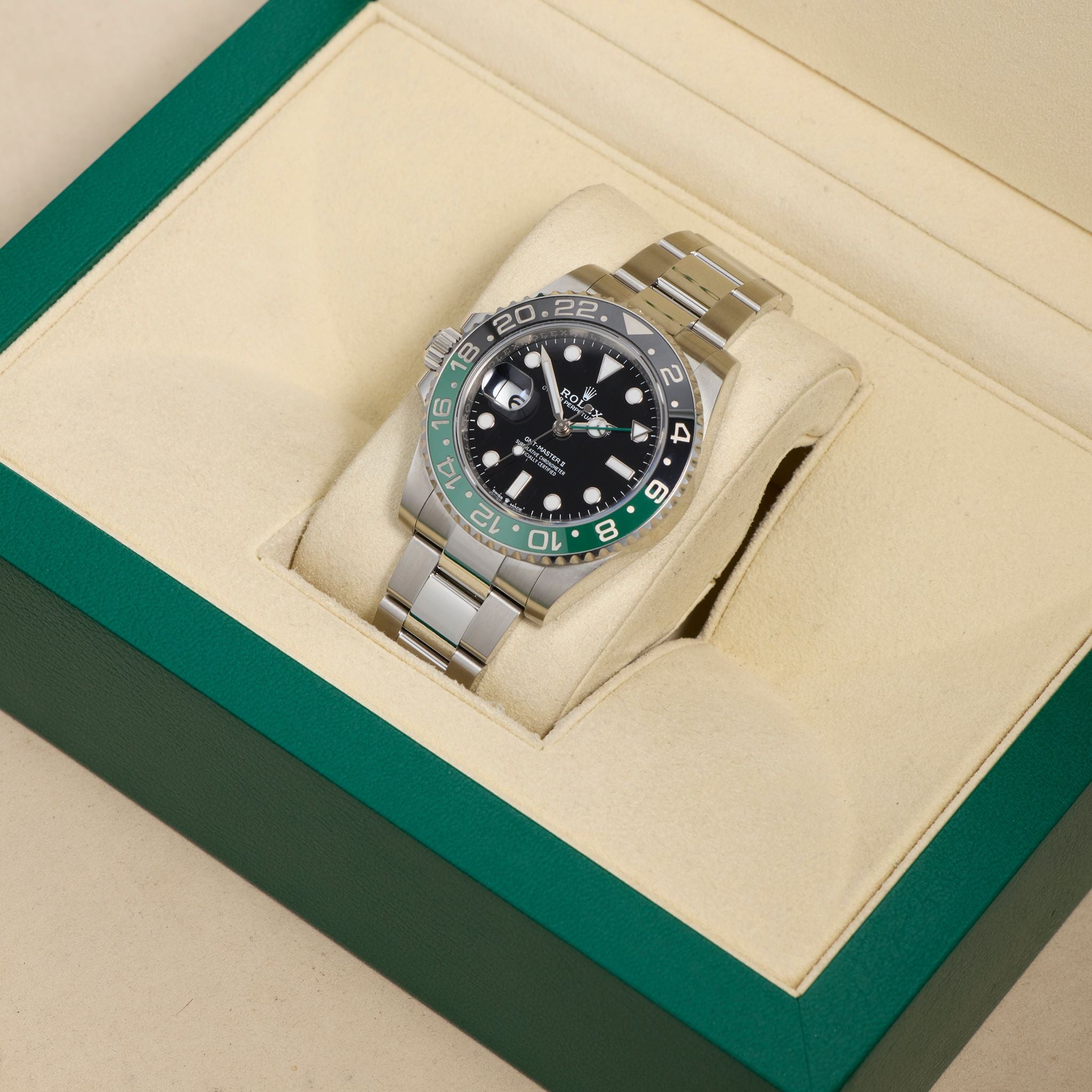 Rolex GMT-Master II "Sprite" 126720VTNR, Full Set, 2026 | Shop Authentique Lux