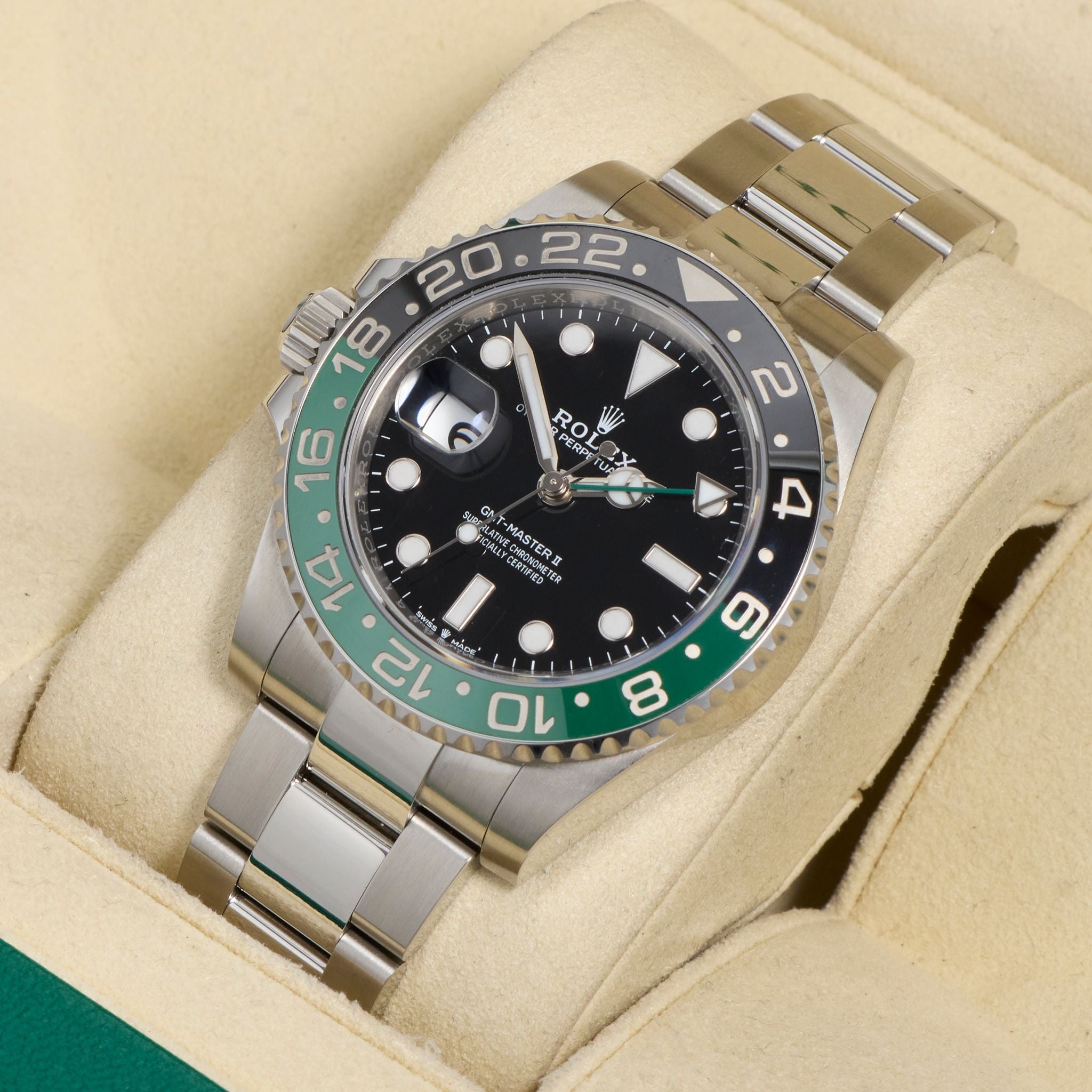Rolex GMT-Master II "Sprite" 126720VTNR, Full Set, 2026 | Shop Authentique Lux
