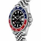 ROLEX GMT-Master II Pepsi, Black Dial, Jubilee Bracelet, 2021 | Shop Authentique Lux
