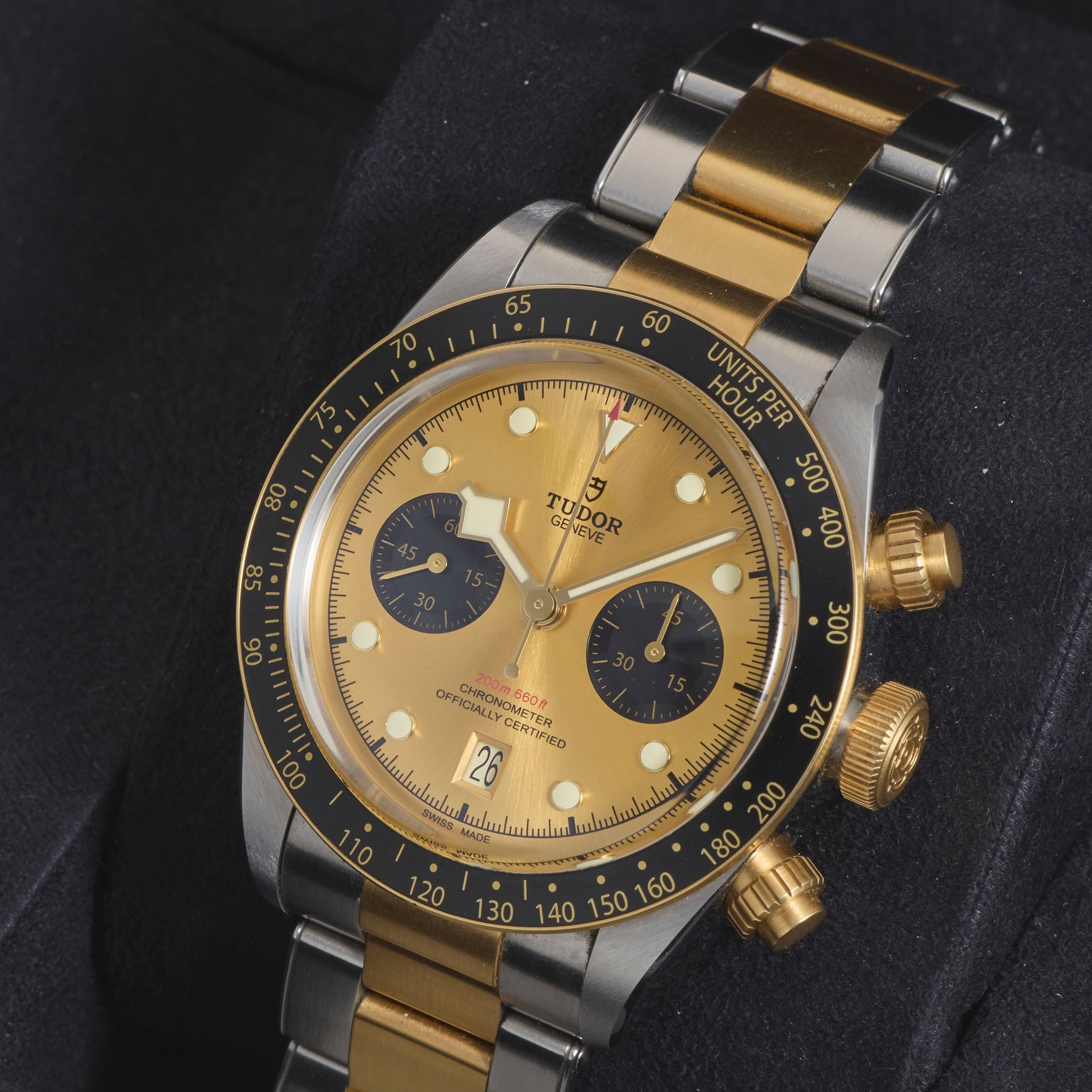 Tudor Black Bay Chrono 79363N, Stainless Steel, Champagne Dial, Oyster, Full Set, 2026 | Shop Authentique Lux