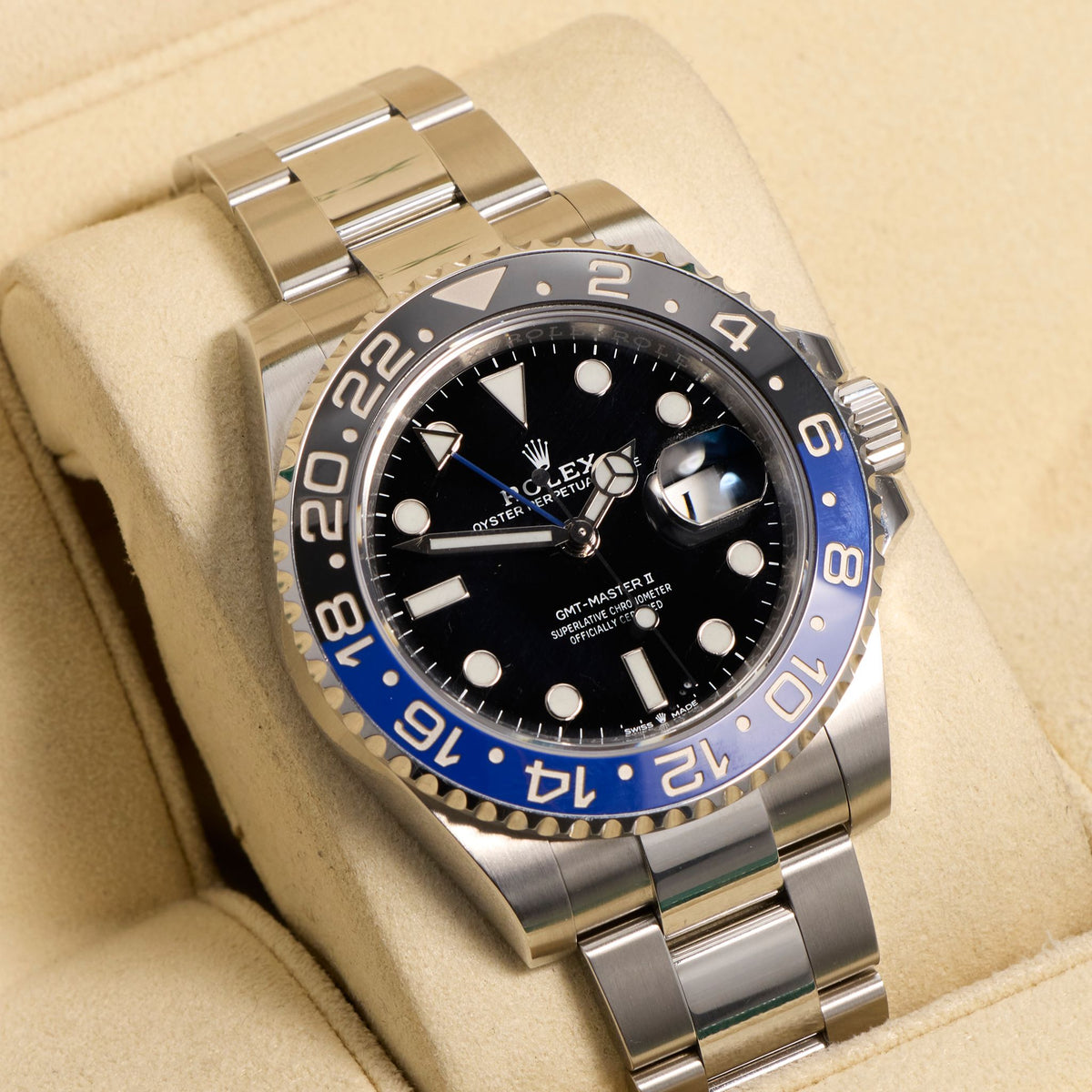 Rolex GMT-Master II "Batman" 126710BLNR, Full Set, 2026 | Shop Authentique Lux
