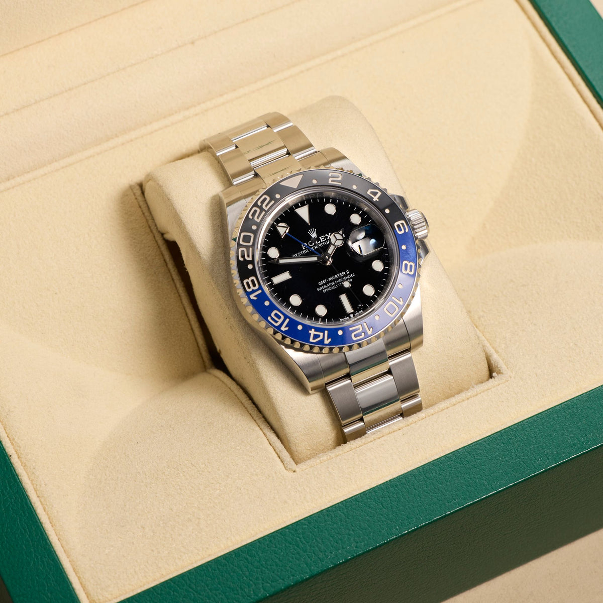 Rolex GMT-Master II "Batman" 126710BLNR, Full Set, 2026 | Shop Authentique Lux