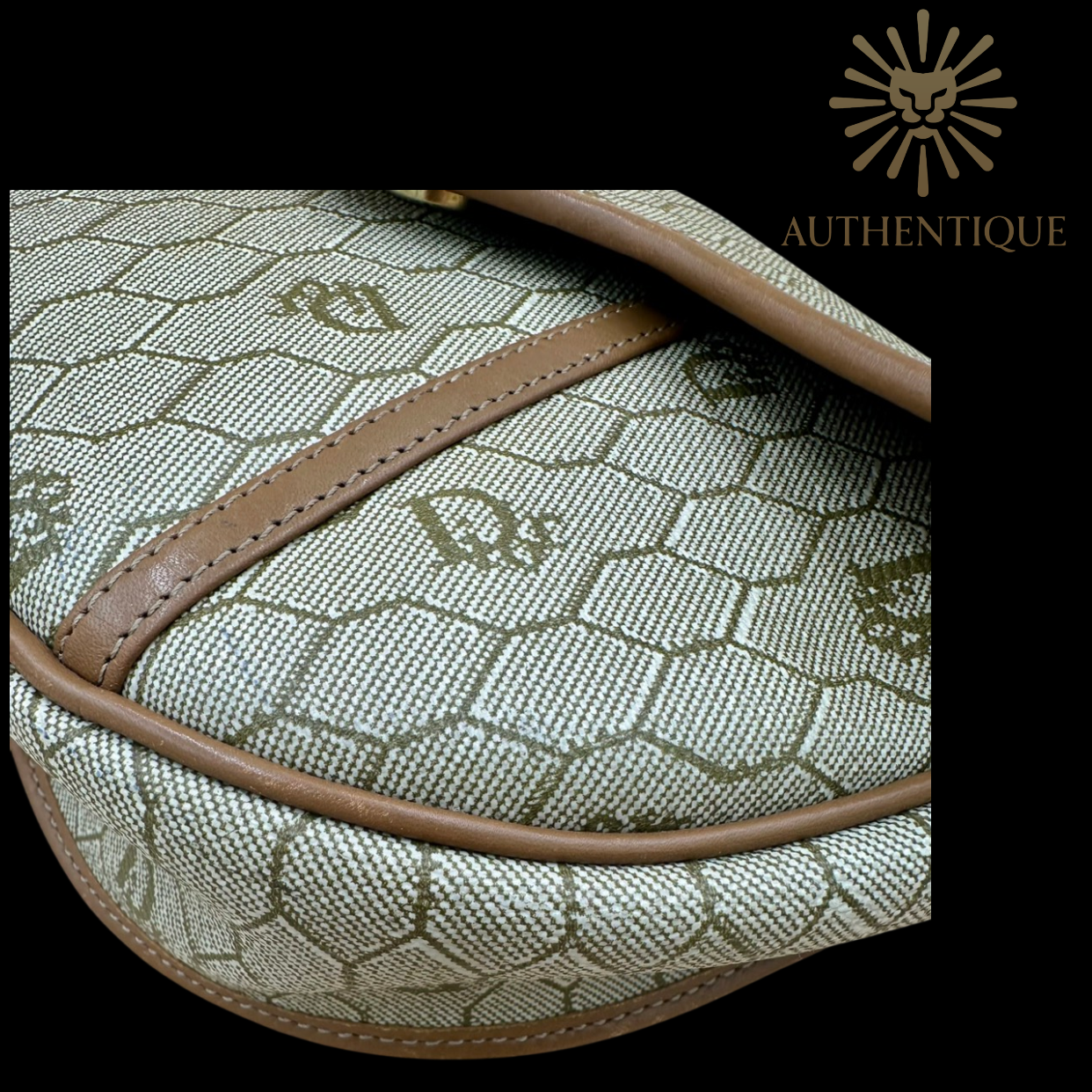 Christian Dior Vintage Honeycomb Crossbody Bag | Shop Authentique Lux