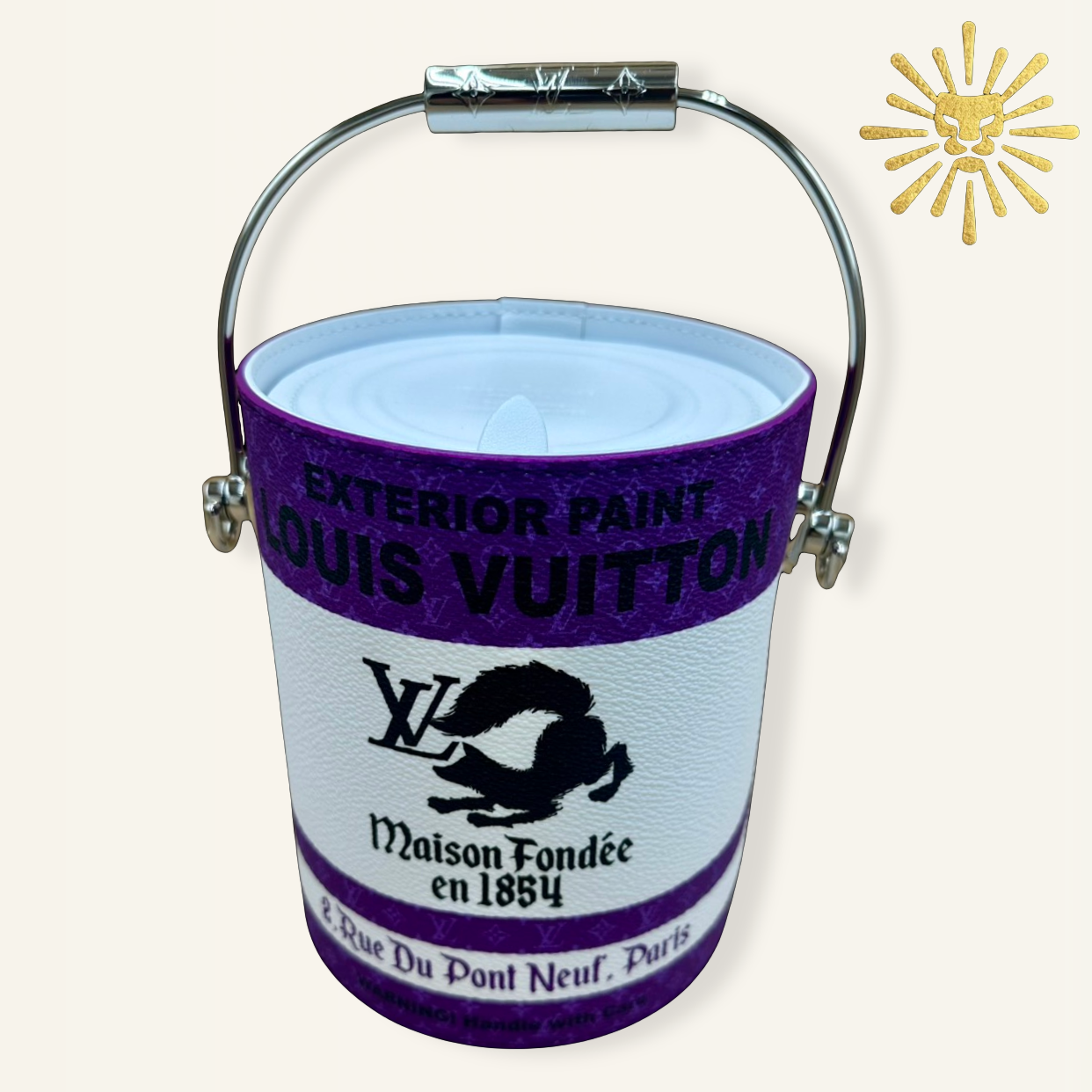 Louis Vuitton 2022 Paint Can Bag Purple | Shop Authentique Lux