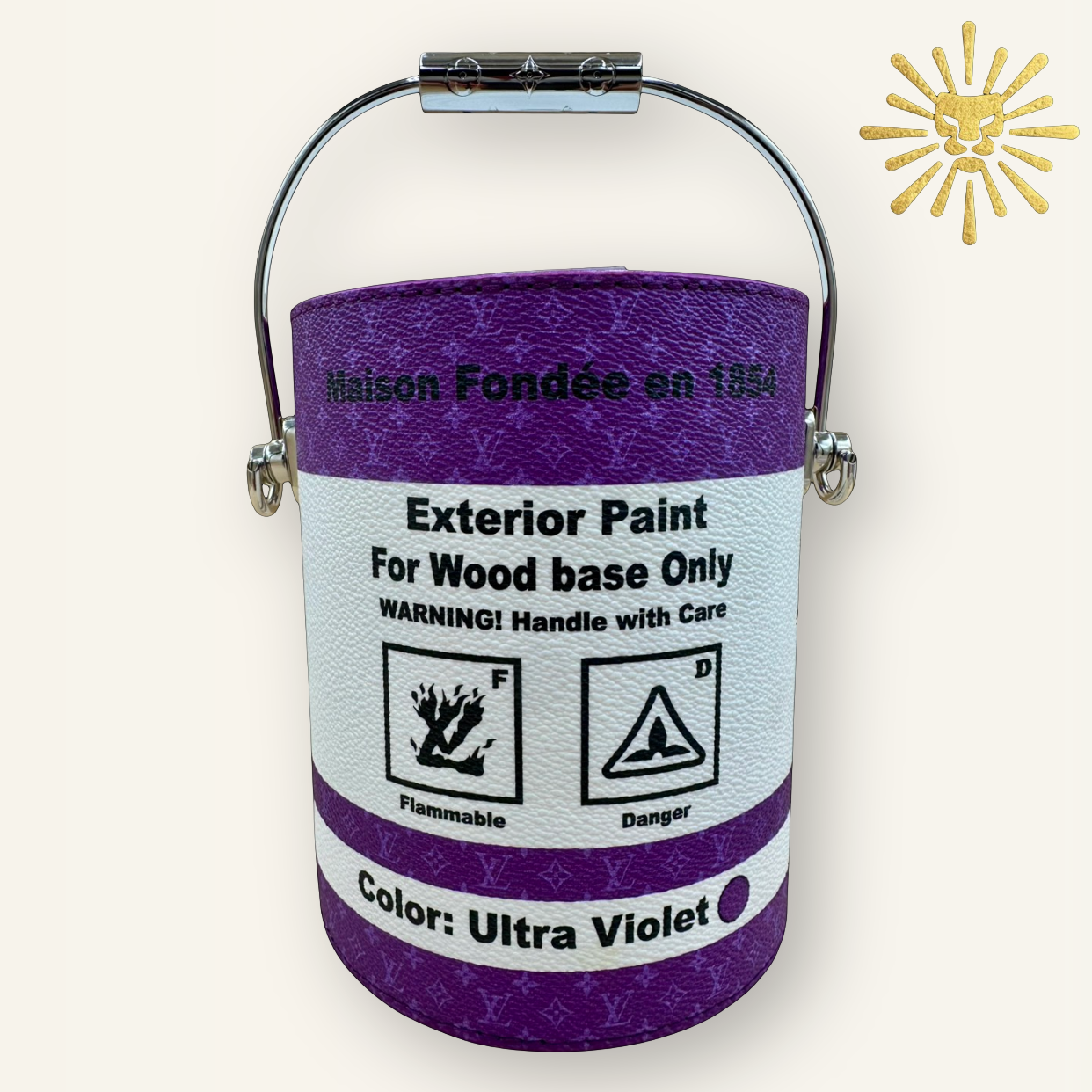 Louis Vuitton 2022 Paint Can Bag Purple | Shop Authentique Lux