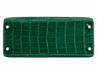 Hermès Vert Emeraude and Orange Shiny Niloticus Crocodile Sellier HSS Kelly 28 Brushed Gold Hardware, 2014 | Shop Authentique Lux