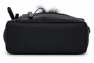 Fendi Bag Bugs Mini Backpack in Black Nylon, Leather and Blue Fur | Shop Authentique Lux