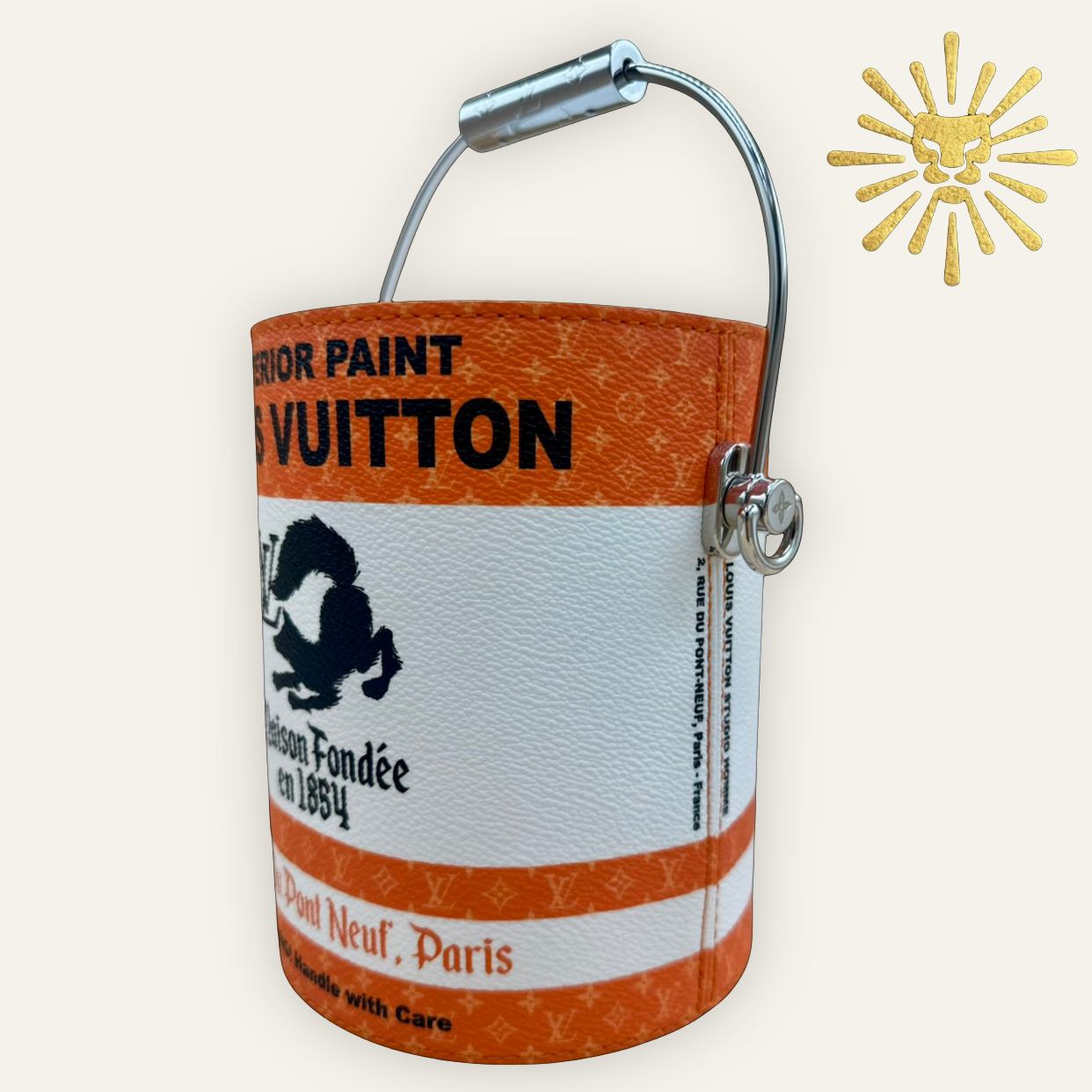 Louis Vuitton 2022 Paint Can Bag Orange | Shop Authentique Lux
