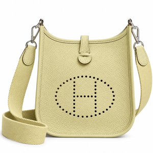 Hermès Evelyne TPM in Jaune Milton, Palladium Hardware, Full Set, K Stamp, 2025