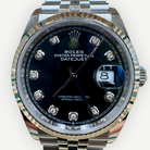Rolex Datejust 36 Ref. 126234 Black Diamond Dial | Shop Authentique Lux