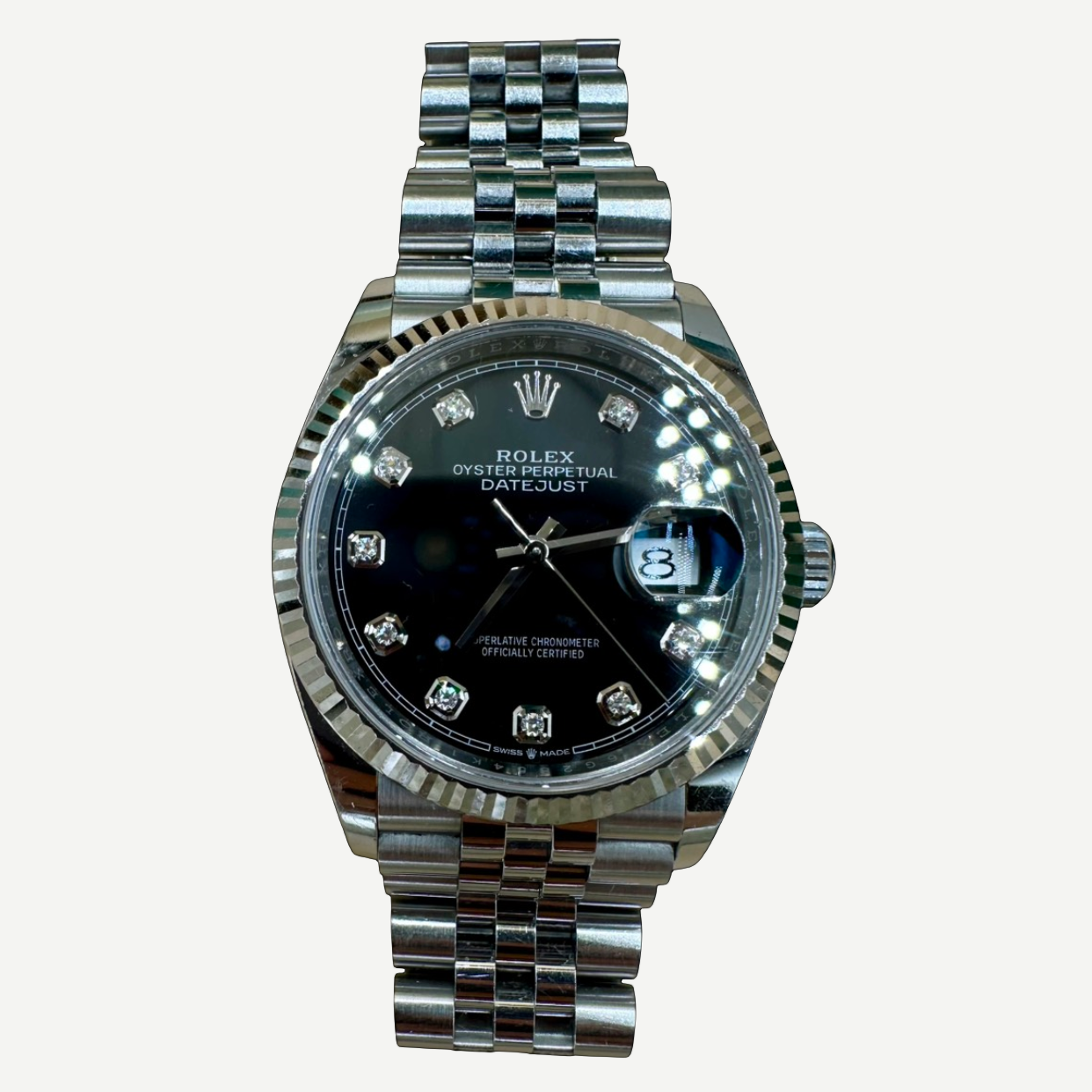 Rolex Datejust 36 Ref. 126234 Black Diamond Dial | Shop Authentique Lux