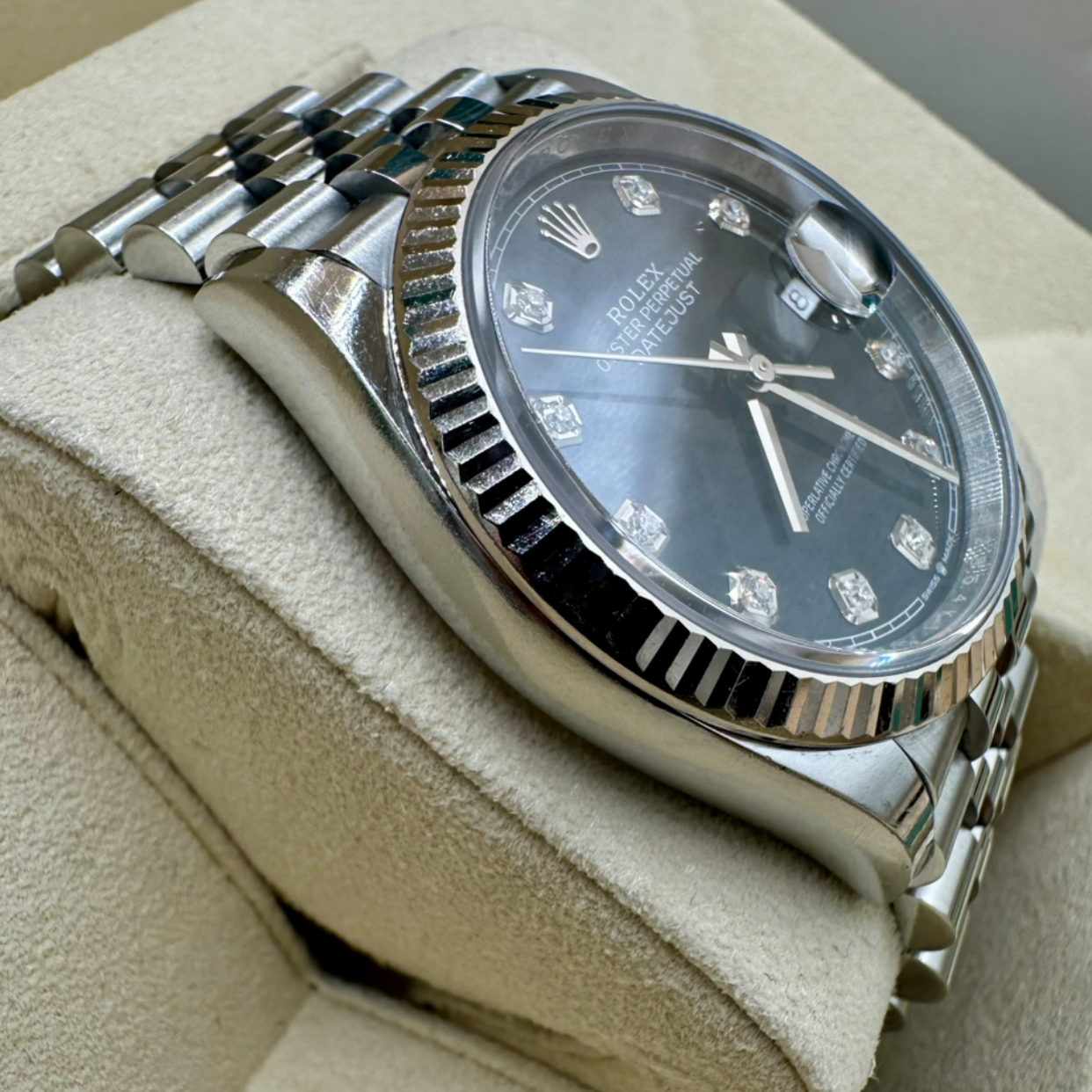 Rolex Datejust 36 Ref. 126234 Black Diamond Dial | Shop Authentique Lux