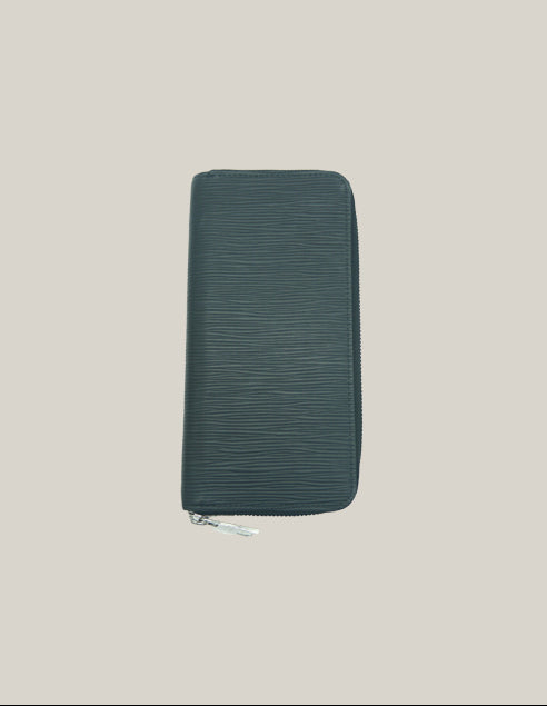 Louis Vuitton Green Epi Zippy Organizer Wallet - Authentique Luxury | 100% Authentic Louis Vuitton Bag