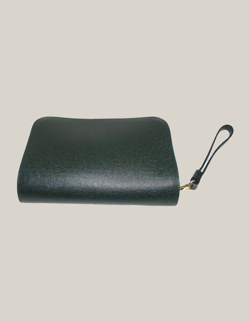 Louis Vuitton Taiga Pouch Baikal (Green) - Authentique Luxury | 100% Authentic Louis Vuitton Bag