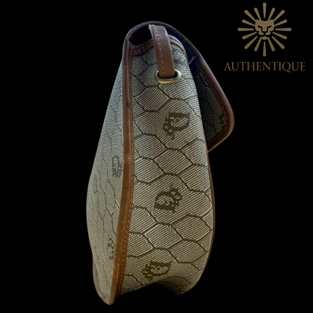 Christian Dior Vintage Honeycomb Crossbody Bag | Shop Authentique Lux