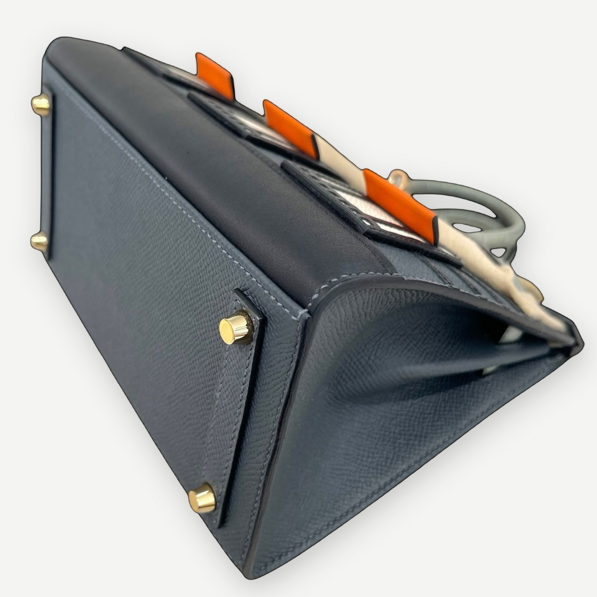 HERMÈS Birkin 20 Faubourg “House,” Gray | Shop Authentique Lux