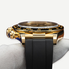 ROLEX Daytona “Paul Newman” 126518LN, Black Dial, 18K Yellow Gold, Oysterflex, Full Set, 2024 | Shop Authentique Lux