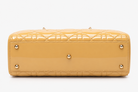 Dior Large Lady Dior, Beige Patent Cannage Leather, Gold-Tone Hardware | Shop Authentique Lux