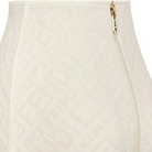 FENDI x SKIMS ivory skirt zipper detail | Shop Authentique Lux