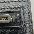 Hermès Béarn Long Wallet Alligator Leather in Noir with Aftermarket Natural Diamond H Clasp, X Stamp, 2021 | Shop Authentique Lux