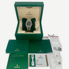 Rolex Datejust 36 Platinum Fluted Bezel Black Diamond Dial 2019 Full Set | Shop Authentique Lux