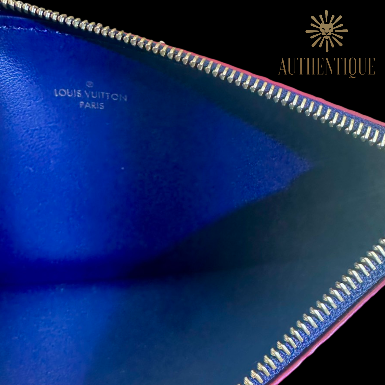 Louis Vuitton Marine Rouge Empreinte Pochette Felicie Chain Wallet - 2-Piece Set