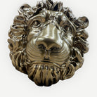 Gucci Lion Head Belt, Black Leather, Gold Hardware | Shop Authentique Lux