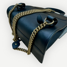 Gucci Malin Medium Studded Backpack, Black Leather, Gold Hardware | Shop Authentique Lux