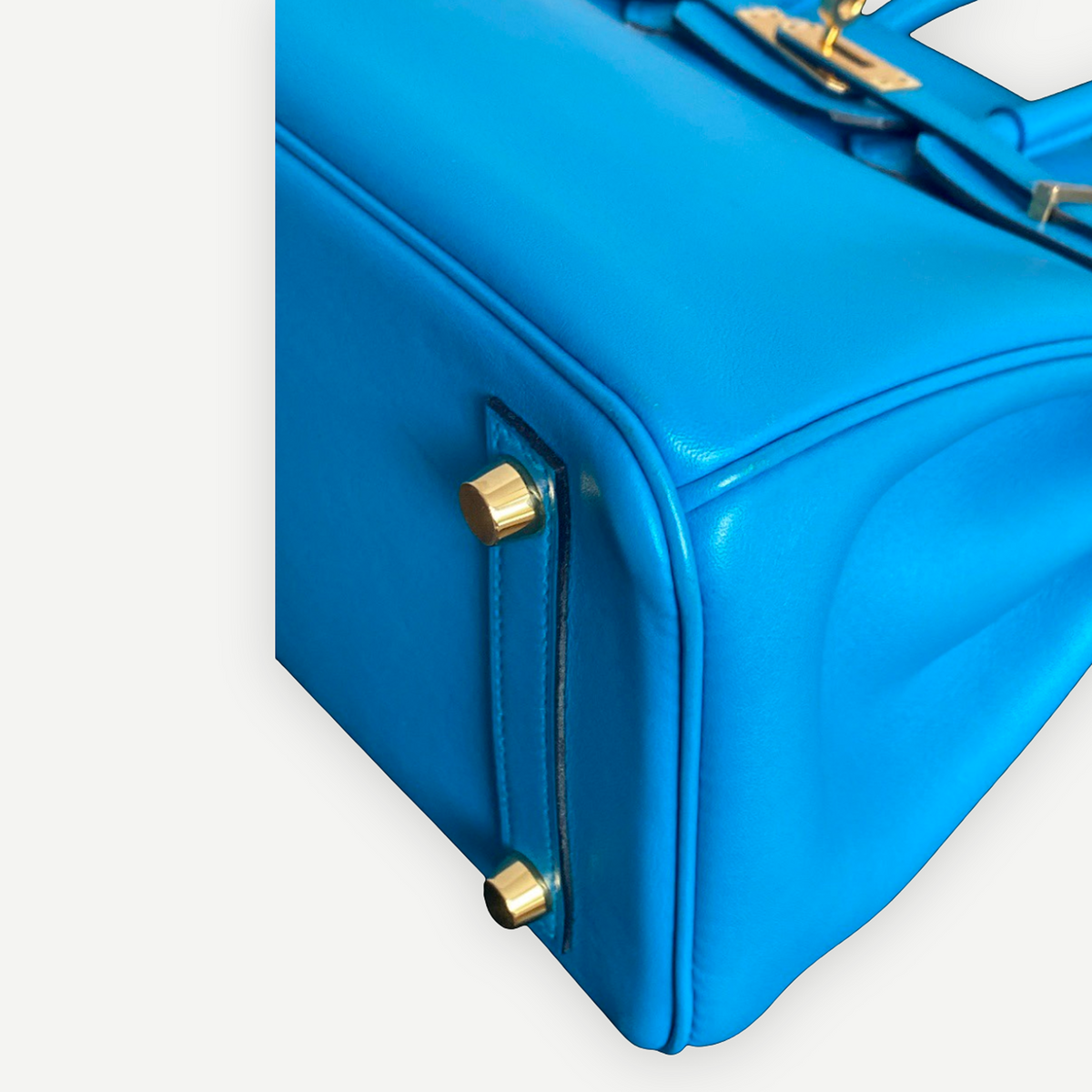 Hermès Birkin 25, Bleu Frida Swift Leather, GHW, Full Set, 2020 | Shop Authentique Lux