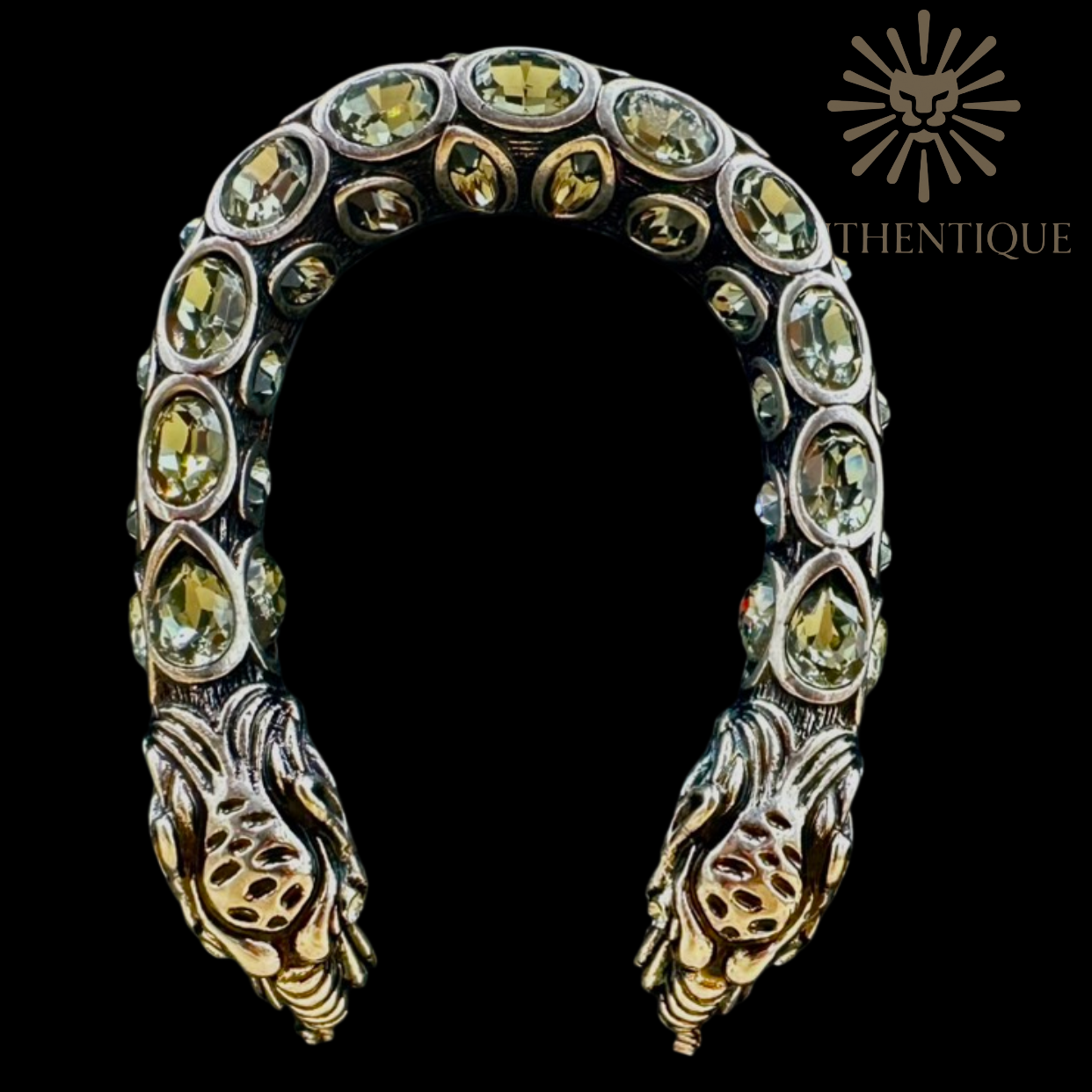 Gucci Dionysus Mini Chain Wallet in Navy Blue Velvet Crystal GG – Available at Authentique Lux